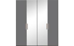 Goossens kledingkast easy storage ddk zwart hoogwaardig meubelplaat - 8190520-02