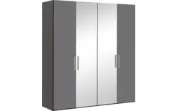 Goossens kledingkast easy storage ddk zwart hoogwaardig meubelplaat - 8190520-02