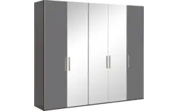 Goossens kledingkast easy storage ddk zwart hoogwaardig meubelplaat - 8190540-02