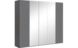 Goossens kledingkast easy storage ddk zwart hoogwaardig meubelplaat - 8190540-04