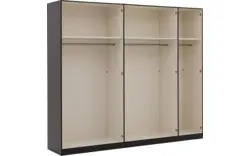 Goossens kledingkast easy storage ddk zwart hoogwaardig meubelplaat - 8190540-02