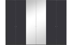 Goossens kledingkast easy storage ddk zwart hoogwaardig meubelplaat - 8190548-04