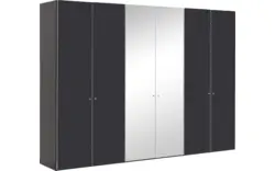 Goossens kledingkast easy storage ddk zwart hoogwaardig meubelplaat - 8190548-04