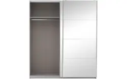 Goossens basic kledingkast miami wit hoogwaardig meubelplaat - 8190582-04