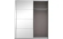 Goossens basic kledingkast miami grijs hoogwaardig meubelplaat - 8190584-02