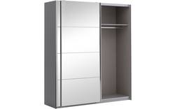 Goossens basic kledingkast miami grijs hoogwaardig meubelplaat - 8190584-02