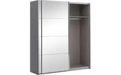 Goossens basic kledingkast miami grijs hoogwaardig meubelplaat - 8190584-02