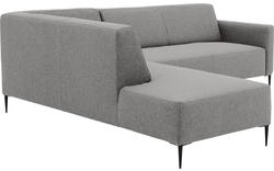 Goossens hoekbank key west grijs stof - 8190585-361-01-gespiegeld