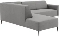 Goossens hoekbank key west grijs stof - 8190585-361-01-gespiegeld