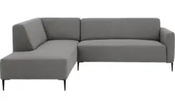 Goossens hoekbank key west grijs stof - 8190585-367-01-gespiegeld