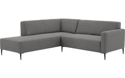 Goossens hoekbank key west grijs stof - 8190585-367-01-gespiegeld