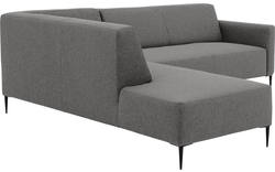 Goossens hoekbank key west grijs stof - 8190585-367-01-gespiegeld