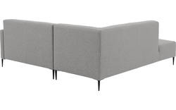 Goossens hoekbank key west grijs stof - 8190586-361-01-gespiegeld