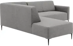 Goossens hoekbank key west grijs stof - 8190586-361-01-gespiegeld