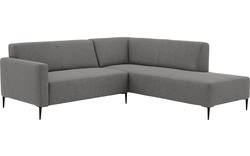 Goossens hoekbank key west grijs stof - 8190586-367-01