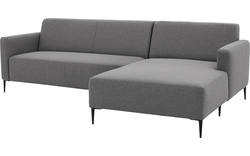 Goossens loungebank key west grijs stof - 8190589-367-02-gespiegeld