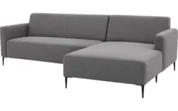 Goossens loungebank key west grijs stof - 8190589-367-01-gespiegeld