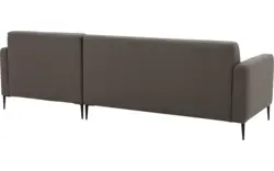 Goossens loungebank key west bruin stof - 8190589-370-01-gespiegeld