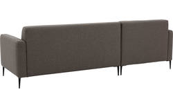 Goossens loungebank key west bruin stof - 8190589-370-01