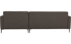 Goossens loungebank key west bruin stof - 8190589-370-01-gespiegeld