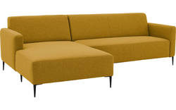 Goossens loungebank key west geel stof - 8190589-372-02