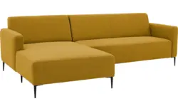Goossens loungebank key west geel stof - 8190589-372-01