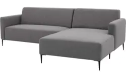 Goossens loungebank key west grijs stof - 8190590-367-01-gespiegeld