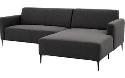 Goossens loungebank key west grijs stof - 8190590-368-02-gespiegeld