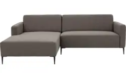 Goossens loungebank key west bruin stof - 8190590-370-01