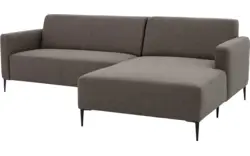 Goossens loungebank key west bruin stof - 8190590-370-01-gespiegeld