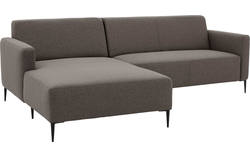 Goossens loungebank key west bruin stof - 8190590-370-02