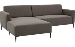 Goossens loungebank key west bruin stof - 8190590-370-01
