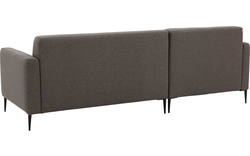 Goossens loungebank key west bruin stof - 8190590-370-01