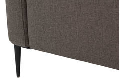 Goossens loungebank key west bruin stof - 8190590-370-01-gespiegeld