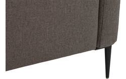 Goossens loungebank key west bruin stof - 8190590-370-01