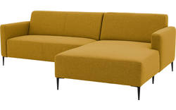 Goossens loungebank key west geel stof - 8190590-372-02-gespiegeld