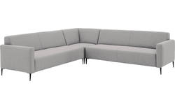 Goossens hoekbank key west grijs stof - 8190591-361-02