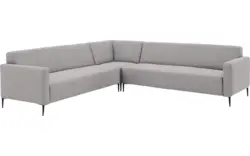 Goossens hoekbank key west grijs stof - 8190591-361-01