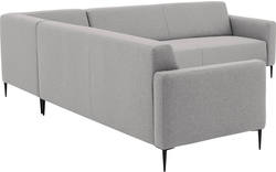 Goossens hoekbank key west grijs stof - 8190591-361-01