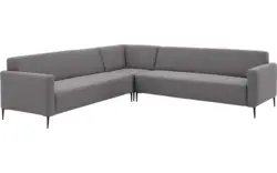 Goossens hoekbank key west grijs stof - 8190591-367-01