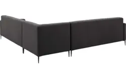 Goossens hoekbank key west grijs stof - 8190592-368-01