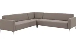 Goossens hoekbank key west grijs stof - 8190591-369-01