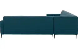Goossens hoekbank key west blauw stof - 8190591-56-01