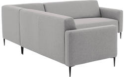 Goossens hoekbank key west grijs stof - 8190592-361-01