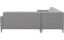 Goossens hoekbank key west grijs stof - 8190592-361-01