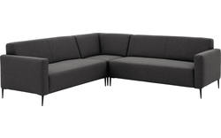 Goossens hoekbank key west grijs stof - 8190592-368-01