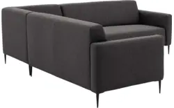 Goossens hoekbank key west grijs stof - 8190592-368-01