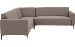 Goossens hoekbank key west grijs stof - 8190592-369-01