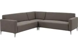 Goossens hoekbank key west bruin stof - 8190592-370-01