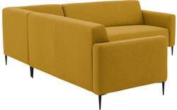 Goossens hoekbank key west geel stof - 8190592-372-01